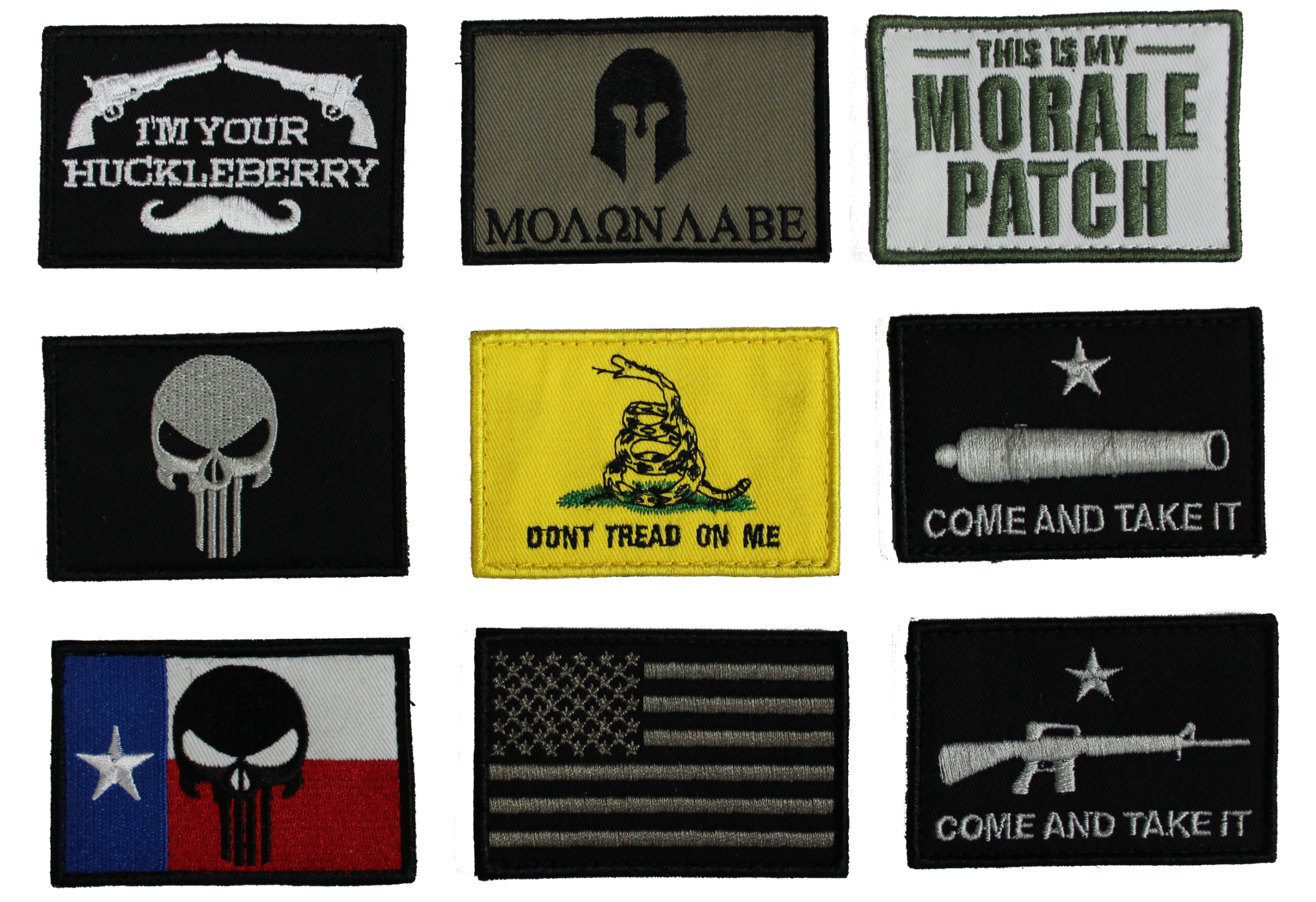 Morale Flag Patches